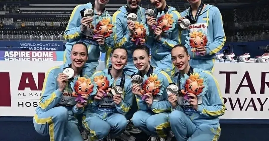 Головна світлина новини на сайті Gromada Group Збірна України з артистичного плавання виграла «срібло» чемпіонату світу на порталі Gromada Group