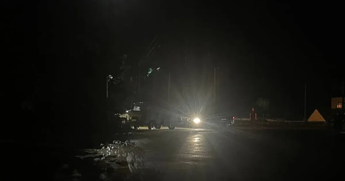 Фото з місцяподії У Люботині 23 червня пізно ввечері сталося ДТП на порталі Gromada Group